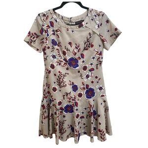 Banana Republic Grey Floral Dress, size‎ 0, EUC